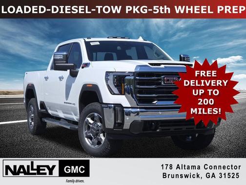 Summit White 2026 GMC Sierra 2500 SLT