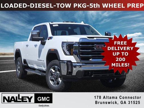 Summit White 2026 GMC Sierra 2500 SLT