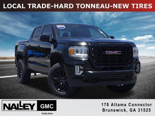 Onyx Black 2021 GMC Canyon Elevation
