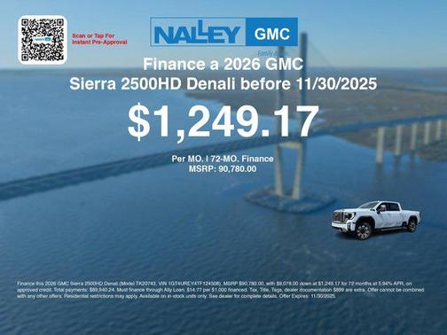 2026 GMC Sierra 2500 Denali