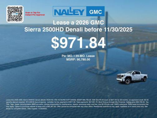2026 GMC Sierra 2500 Denali