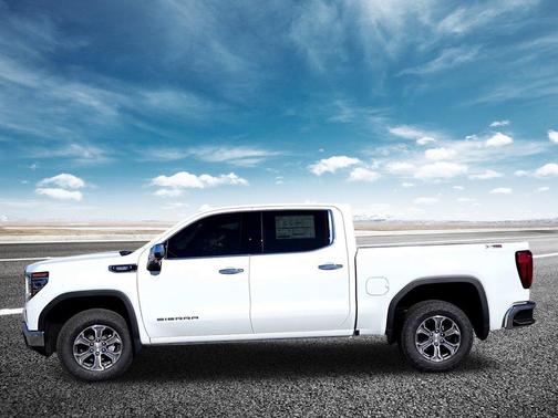 Summit White 2026 GMC Sierra 1500 SLT