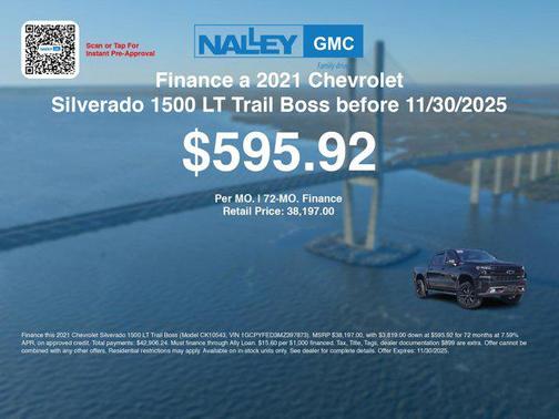 2021 Chevrolet Silverado 1500 LT Trail Boss