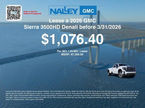 2026 GMC Sierra 3500 Denali