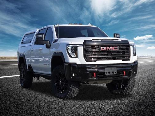 Summit White 2025 GMC Sierra 2500 AT4X