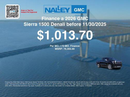 2026 GMC Sierra 1500 Denali