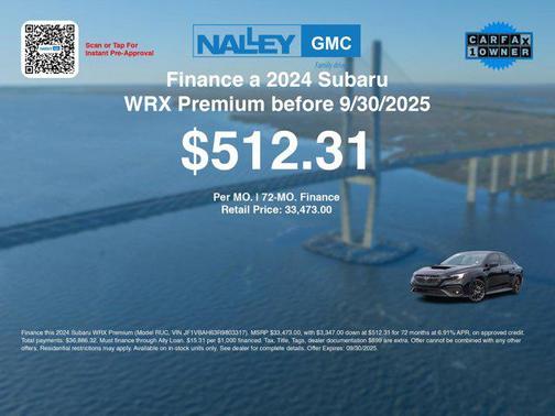 2024 Subaru WRX Premium