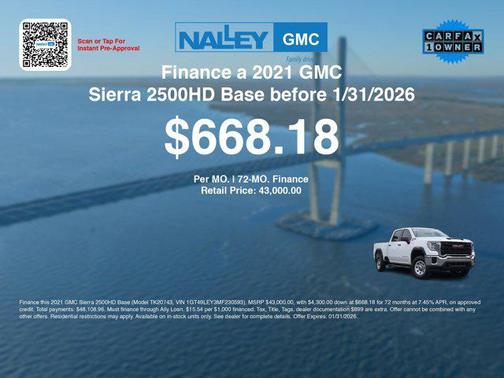 2021 GMC Sierra 2500 Base