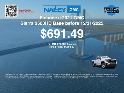 2021 GMC Sierra 2500 Base