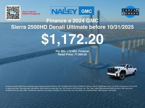 2024 GMC Sierra 2500 Denali Ultimate