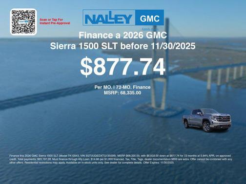 2026 GMC Sierra 1500 SLT