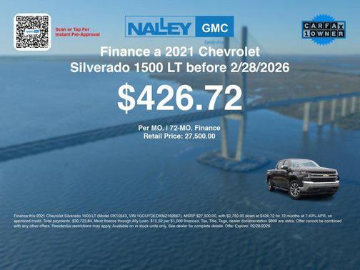 2021 Chevrolet Silverado 1500 LT