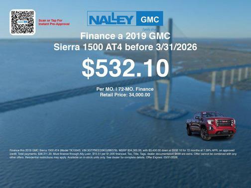 2019 GMC Sierra 1500 AT4