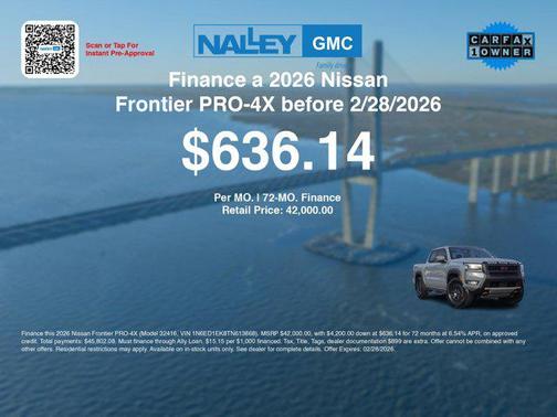 2026 Nissan Frontier PRO-4X