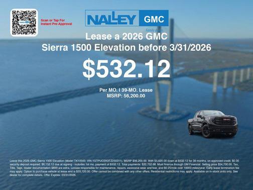 2026 GMC Sierra 1500 Elevation