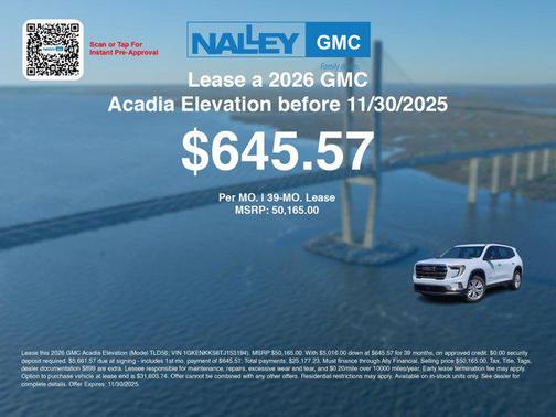 2026 GMC Acadia FWD Elevation