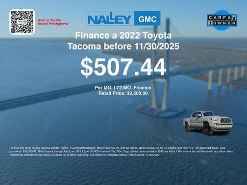 2022 Toyota Tacoma TRD Sport