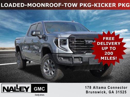 Sterling Metallic 2026 GMC Sierra 1500 AT4X