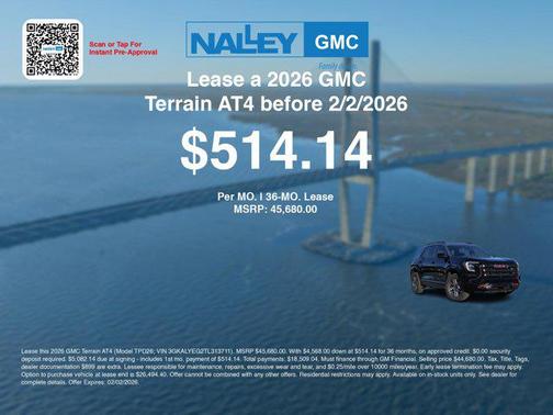 2026 GMC Terrain AWD AT4