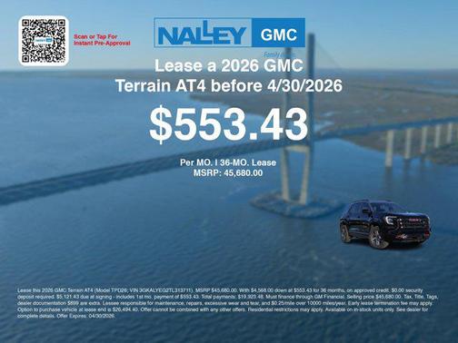 2026 GMC Terrain AWD AT4