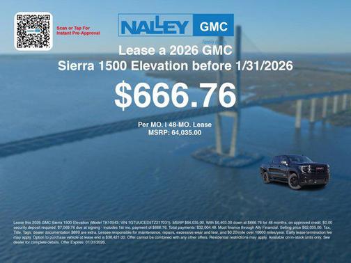 2026 GMC Sierra 1500 Elevation