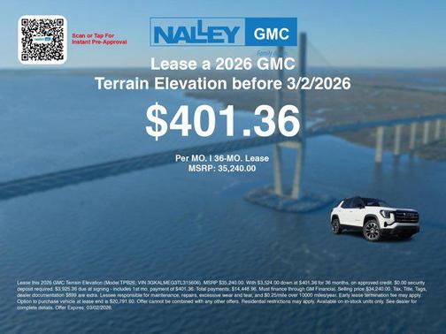 2026 GMC Terrain FWD Elevation
