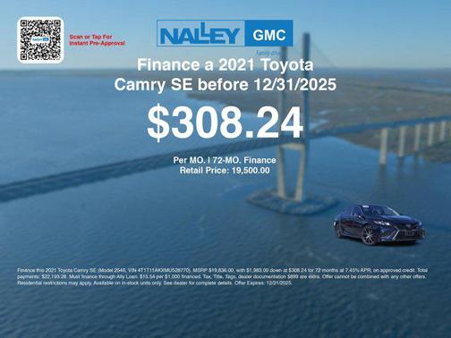 2021 Toyota Camry SE