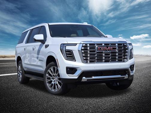 Glacier White Tricoat 2026 GMC Yukon XL Denali