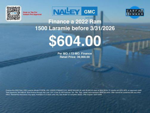 2022 RAM 1500 Laramie