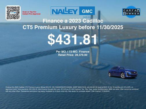 2023 Cadillac CT5 Premium Luxury