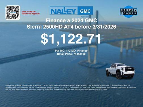 2024 GMC Sierra 2500 AT4