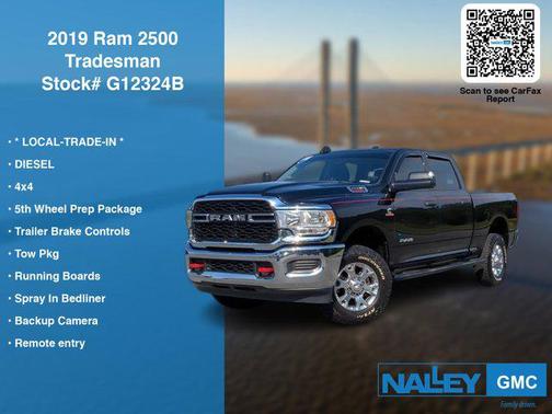 2019 RAM 2500 Tradesman Crew Cab 4x4 6'4' Box