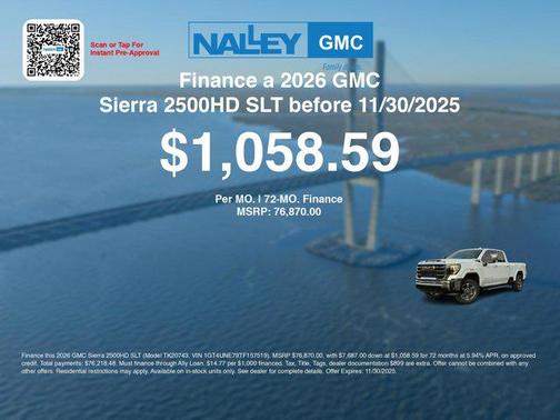 2026 GMC Sierra 2500 SLT