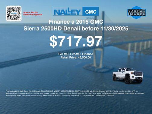 2015 GMC Sierra 2500 Denali