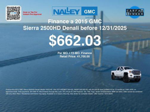 2015 GMC Sierra 2500 Denali