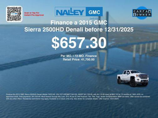 2015 GMC Sierra 2500 Denali