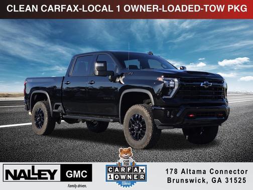 Black 2025 Chevrolet Silverado 2500 LTZ