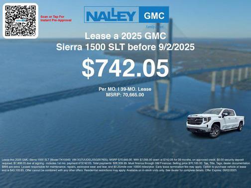 2025 GMC Sierra 1500 SLT