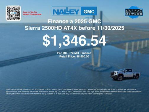 2025 GMC Sierra 2500 AT4