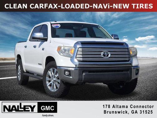 Super White 2016 Toyota Tundra Limited