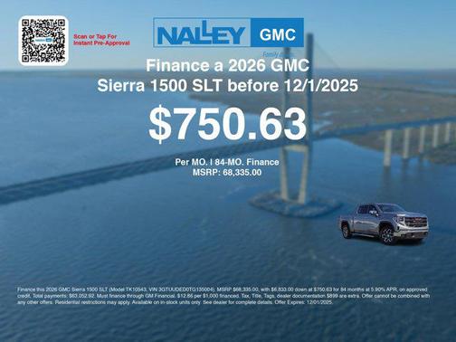 2026 GMC Sierra 1500 SLT