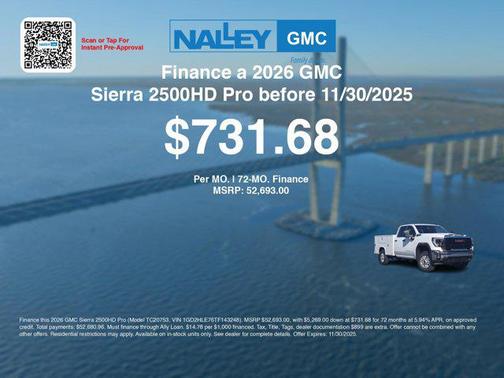 2026 GMC Sierra 2500 Base
