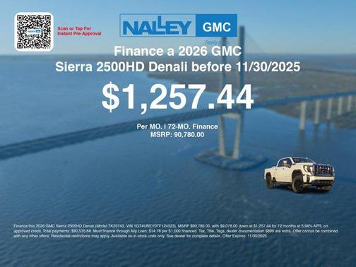 2026 GMC Sierra 2500 Denali