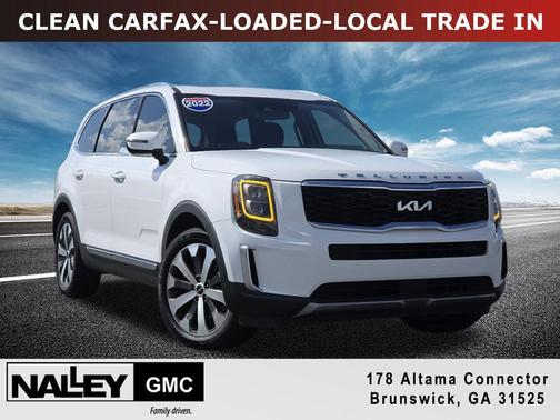 Glacial White Pearl 2022 Kia Telluride EX