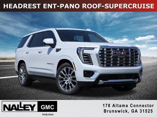 Glacier White Tricoat 2026 GMC Yukon Denali