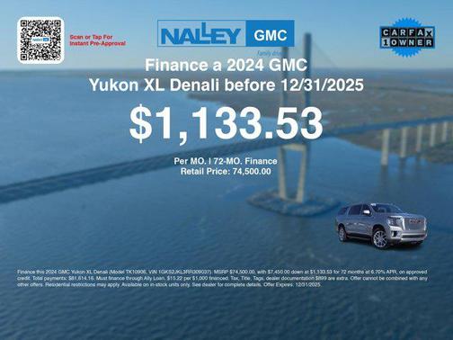 2024 GMC Yukon XL Denali