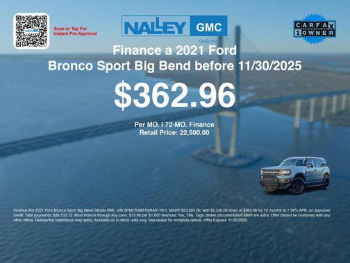 2021 Ford Bronco Sport Big Bend