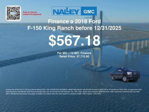 2018 Ford F-150 King Ranch