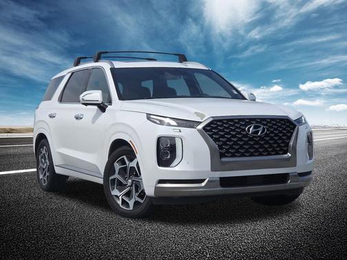 Hyper White 2022 Hyundai PALISADE Calligraphy