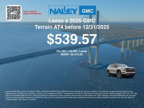 2026 GMC Terrain AWD AT4